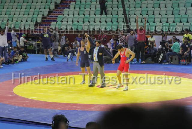 The winning shot! Actor Salman Khan starts shooting for Sultan in Delhi on Wednesday (Photos:Waseem Gashroo/HT)