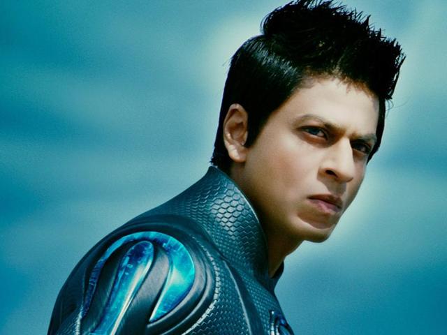 Shah Rukh had earlier donned prosthetic make-up for Ra.One earlier.