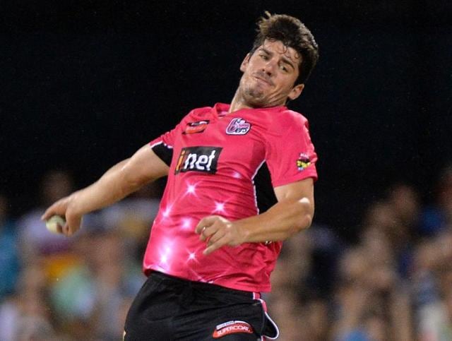 During a Natwest T20 Blast game in June last year, while running to claim a catch, Henriques ran headfirst into Surrey teammate Rory Burns. The accident left Henriques needing to eat his food through a straw for the next five weeks and getting three surgeries to repair his jaw. (Getty Images) During a Natwest T20 Blast game in June last year, while running to claim a catch, Henriques ran headfirst into Surrey teammate Rory Burns. The accident left Henriques needing to eat his food through a straw for the next five weeks and getting three surgeries to repair his jaw. (Getty Images)