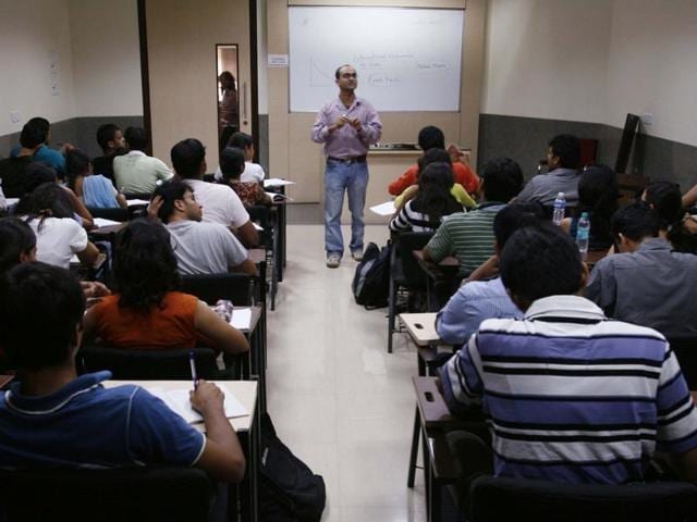 If a student does a PhD in accordance with UGC regulations, he or she is eligible for the post of assistant professor in any college or university. (HT file photo) If a student does a PhD in accordance with UGC regulations, he or she is eligible for the post of assistant professor in any college or university. (HT file photo)