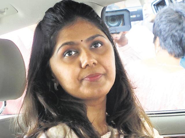 Women and child development minister Pankaja Munde(HT File)