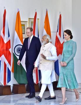 The lunch was hosted at Hyderabad House in New Delhi on Tuesday. (Sanjeev Verma/Hindustan Times) The lunch was hosted at Hyderabad House in New Delhi on Tuesday. (Sanjeev Verma/Hindustan Times)