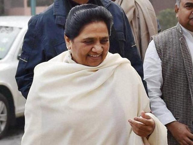 A file photo of BSP chief Mayawati with party leader S C Mishra during the winter session of Parliament in New Delhi. (PTI Photo) A file photo of BSP chief Mayawati with party leader S C Mishra during the winter session of Parliament in New Delhi. (PTI Photo)