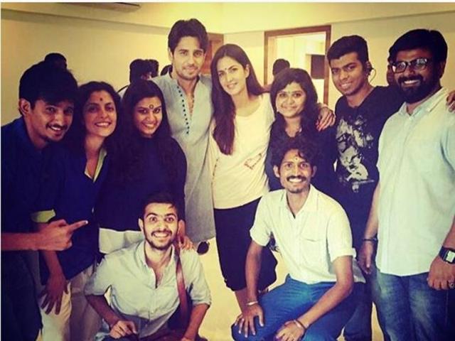 #BaarBaarDekho: Sidharth Malhotra shared this picture of the final day’s shoot of his new film with Katrina, Baar Baar Dekho. (S1dofficial/Instagram)