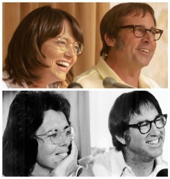 Battle of the Sexes': Emma Stone vs. Steve Carell in clip