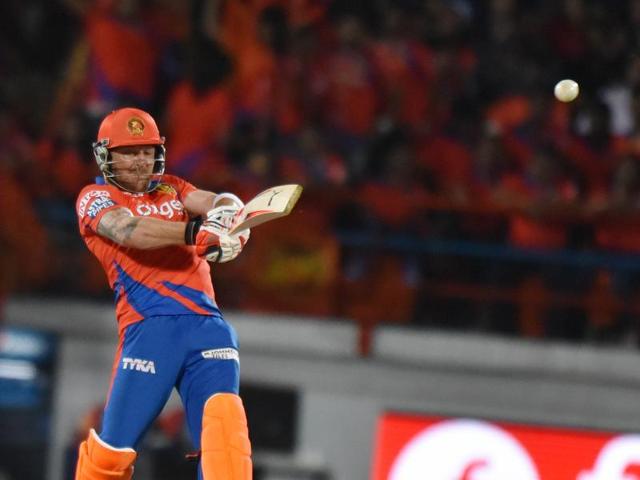 Brendon McCullum plays a pull shot. (Hindustan Times) Brendon McCullum plays a pull shot. (Hindustan Times)