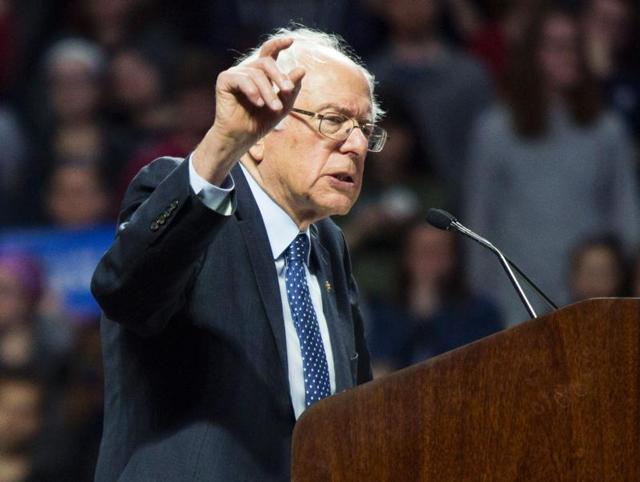 US Democratic presidential candidate Bernie Sanders topped the Time’s poll for 100 most influential people. (AFP file) US Democratic presidential candidate Bernie Sanders topped the Time’s poll for 100 most influential people. (AFP file)