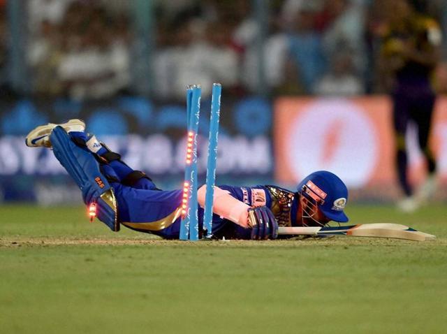 The Mumbai Indians will be forced to play their remaining matches away from home.(PTI Photo) The Mumbai Indians will be forced to play their remaining matches away from home.(PTI Photo)