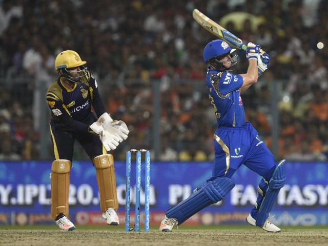 Jos Buttler chipped in with a useful 22-ball 41. (Subhendu Ghosh/HT Photo) Jos Buttler chipped in with a useful 22-ball 41. (Subhendu Ghosh/HT Photo)