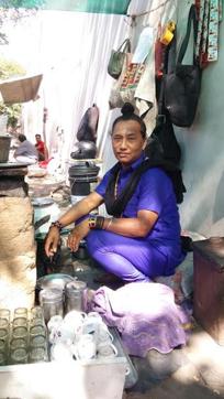 Vijayata at her tea stall in Industrial Area, Chandigarh. Factory workers throng her stall for a good cup of masala tea. (HT photo) Vijayata at her tea stall in Industrial Area, Chandigarh. Factory workers throng her stall for a good cup of masala tea. (HT photo)