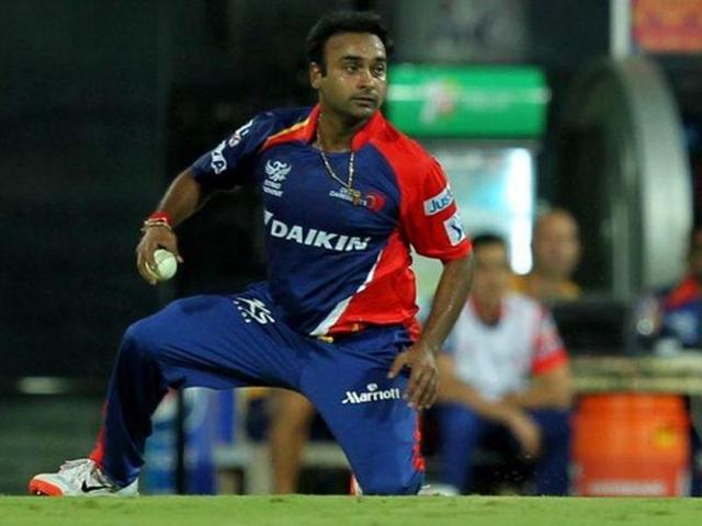 A file photo of Delhi Daredevils spinner Amit Mishra. (PTI Photo) A file photo of Delhi Daredevils spinner Amit Mishra. (PTI Photo)