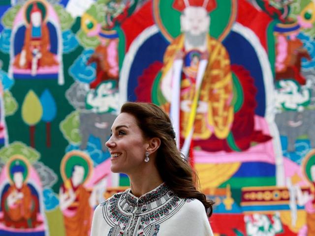Check out the embroidery on this one guys! (REUTERS) Check out the embroidery on this one guys! (REUTERS)
