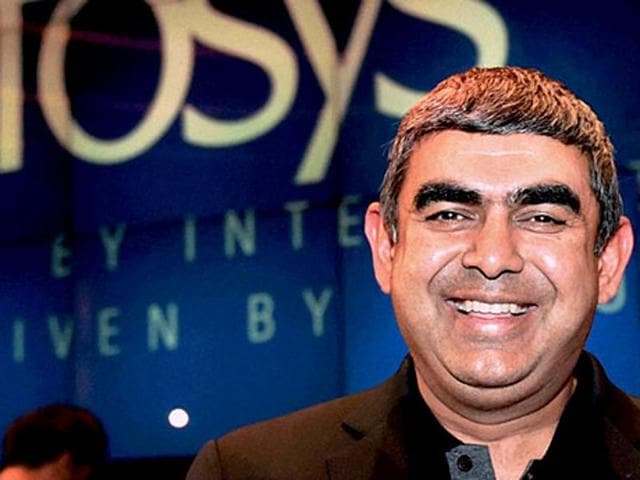 CEO and MD of Infosys Vishal Sikka. (Agency Photo) CEO and MD of Infosys Vishal Sikka. (Agency Photo)