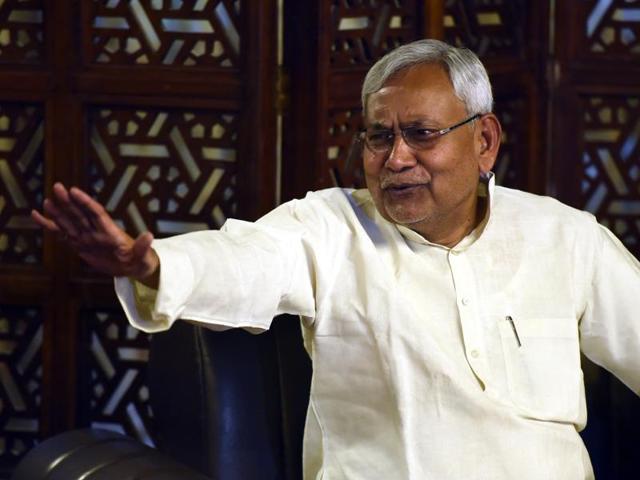 Kumar said peace has returned to villages in particular after prohibition as people who used to fight after consuming alcohol have stopped quarrelling and domestic violence against women have also come down due to prohibition. (Photo by Sonu Mehta/ Hindustan Times) Kumar said peace has returned to villages in particular after prohibition as people who used to fight after consuming alcohol have stopped quarrelling and domestic violence against women have also come down due to prohibition. (Photo by Sonu Mehta/ Hindustan Times)