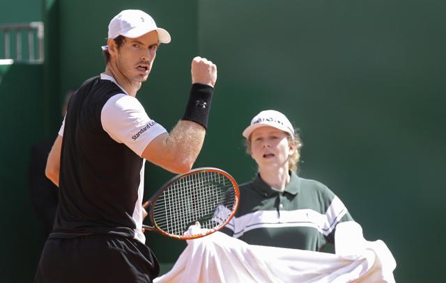 Murray’s semifinal against Nadal will be a rematch of last year’s Madrid final, in which the Scot upset the Spaniard for his second title on clay. (AP)