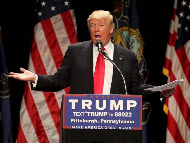 Donald Trump, the real estate tycoon is eyeing a brand tie-up with a private equity fund and developer in India.(Reuters)