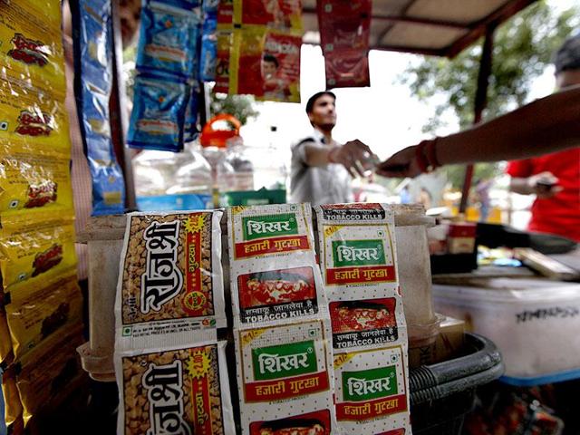 The Delhi government has banned the sale, purchase and storage of all forms of chewable tobacco products for one year. (HT File Photo) The Delhi government has banned the sale, purchase and storage of all forms of chewable tobacco products for one year. (HT File Photo)