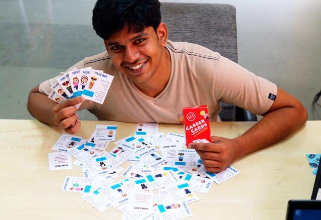 Prithvi Raj, who is pursuing a masters in design and specialises in communication design at IIT-K’s Design Programme, is working with Kirti Kalyan (25) to develop the concept under the guidance of Jhumkee Iyengar. (HT photo) Prithvi Raj, who is pursuing a masters in design and specialises in communication design at IIT-K’s Design Programme, is working with Kirti Kalyan (25) to develop the concept under the guidance of Jhumkee Iyengar. (HT photo)