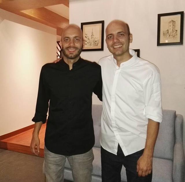Gaggan teamed up with twin chefs Thomas and Mathias Sühring for their eponymous restaurant in Bangkok Gaggan teamed up with twin chefs Thomas and Mathias Sühring for their eponymous restaurant in Bangkok