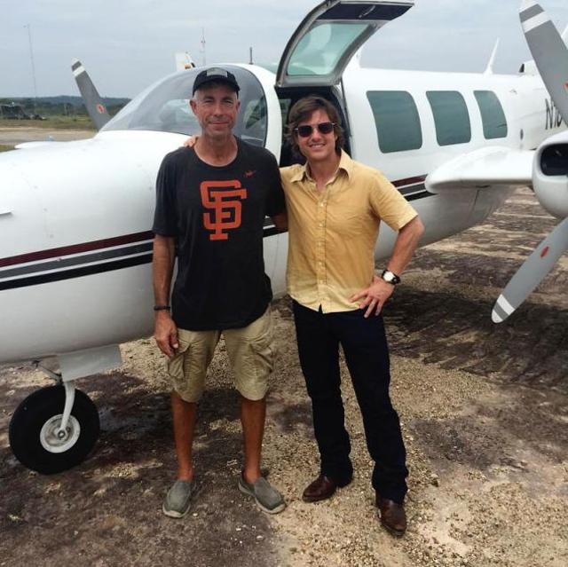 Purwin with Tom Cruise. (Instagram)