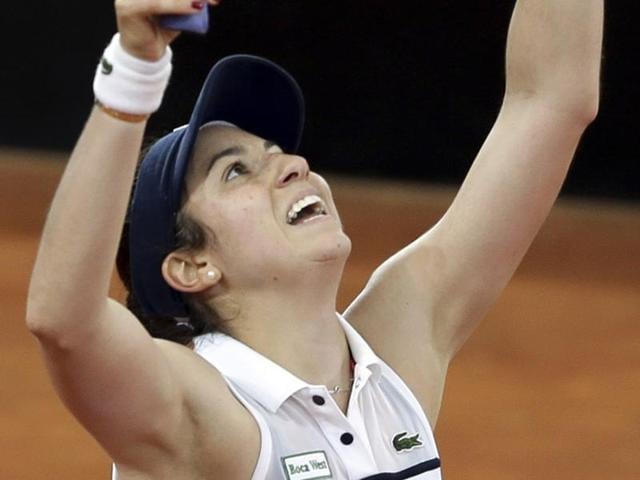 Christina McHale of the U.S. plays a shot in her match against Australia's Samantha Stosur. (AP Photo) Christina McHale of the U.S. plays a shot in her match against Australia's Samantha Stosur. (AP Photo)