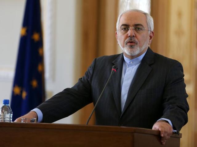 Iranian Foreign Minister Mohammad Javad Zarif, right, and European Union foreign policy chief Federica Mogherini pose prior to a round of talks, in Tehran on April 16, 2016. Iran says it will pressure the United States to ease its access to non-American banks as part of last year's landmark nuclear deal. (AP) Iranian Foreign Minister Mohammad Javad Zarif, right, and European Union foreign policy chief Federica Mogherini pose prior to a round of talks, in Tehran on April 16, 2016. Iran says it will pressure the United States to ease its access to non-American banks as part of last year's landmark nuclear deal. (AP)