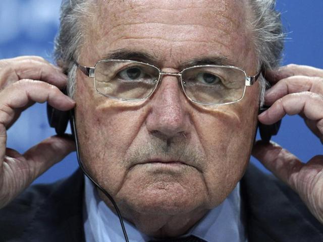 A file photo of Sepp Blatter after the 61st FIFA Congress in Zurich, Switzerland. (AP Photo) A file photo of Sepp Blatter after the 61st FIFA Congress in Zurich, Switzerland. (AP Photo)