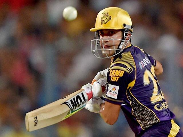 KKR batsman Gautam Gambhir plays a shot. (PTI Photo) KKR batsman Gautam Gambhir plays a shot. (PTI Photo)