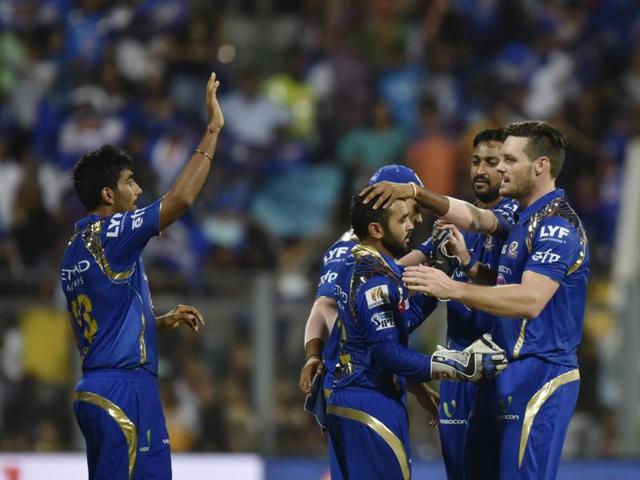 Mitchell McClenaghan took four wickets and conceded 21 runs in his four overs. (Satish Bate/HT Photo) Mitchell McClenaghan took four wickets and conceded 21 runs in his four overs. (Satish Bate/HT Photo)
