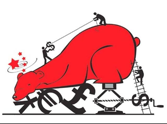 As a result of the economic slowdown, the Chinese economic model, traditionally based on manufacturing, investments and exports, is currently transitioning towards a model focused on domestic consumption, services and innovation. (Illustration: Abhimanyu) As a result of the economic slowdown, the Chinese economic model, traditionally based on manufacturing, investments and exports, is currently transitioning towards a model focused on domestic consumption, services and innovation. (Illustration: Abhimanyu)