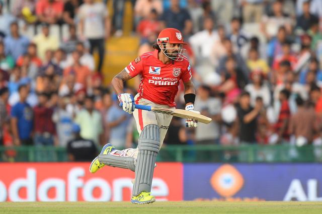 Kings XI Punjab Murali Vijay runs between the wickets during the IPL match against Rising Pune Supergiants at The Punjab Cricket Association Stadium in Mohali on April 17, 2016. Vijay’s 49-ball 53 set the foundation for Punjab’s first win. (AFP) Kings XI Punjab Murali Vijay runs between the wickets during the IPL match against Rising Pune Supergiants at The Punjab Cricket Association Stadium in Mohali on April 17, 2016. Vijay’s 49-ball 53 set the foundation for Punjab’s first win. (AFP)