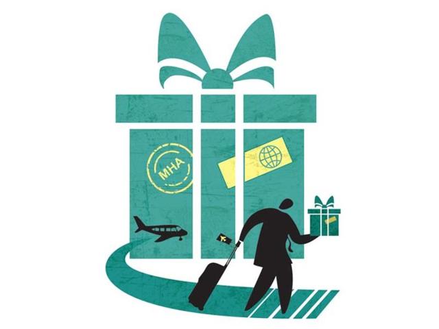 The memo allows bureaucrats to accept junkets from the very agencies that the government doesn’t want paying consultants offering logistic support to ministries, says a government officer. (Illustration: Abhimanyu) The memo allows bureaucrats to accept junkets from the very agencies that the government doesn’t want paying consultants offering logistic support to ministries, says a government officer. (Illustration: Abhimanyu)