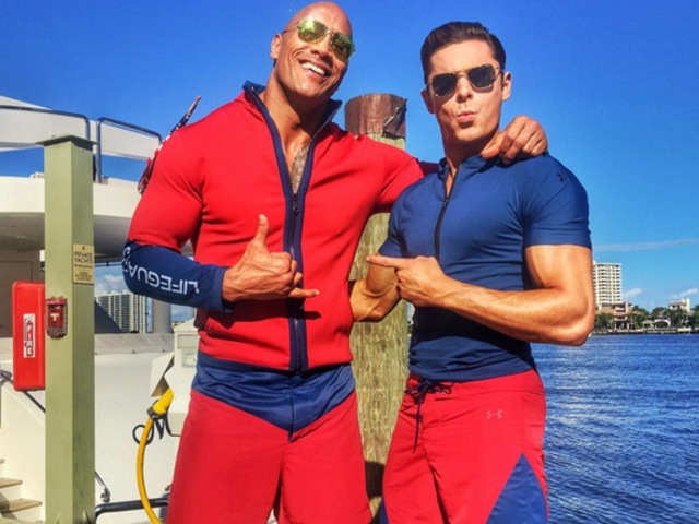Bro alert: Dwayne Johnson and Zac Efron have to be God’s ideal men. (Instagram) 