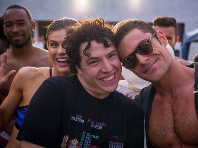 Alexandra Daddario, Jon Bass and Zac Efron take a Baywatch selfie. Guess who’s going to be the comic relief in the movie? (Instagram) 