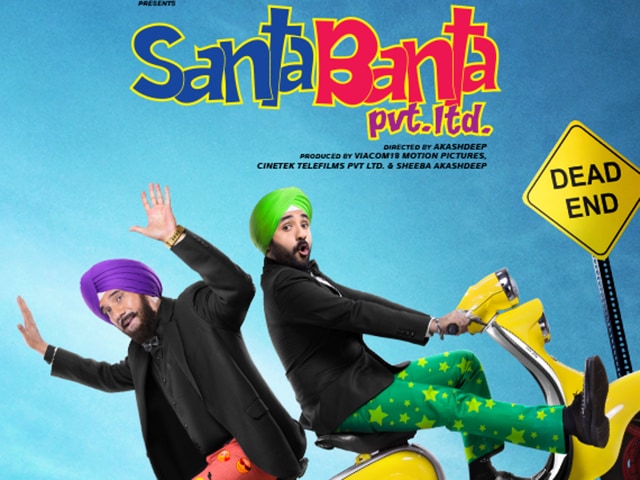 The poster of ‘Santa Banta Pvt Ltd’ (Photo credits-Twitter) The poster of ‘Santa Banta Pvt Ltd’ (Photo credits-Twitter)