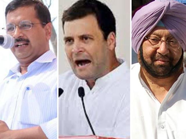 While Amarinder will be named the CM candidate by Rahul sooner than later, Kejriwal will have to answer whether it is him or a son of the soil, as his team is claiming, who will be its face in Punjab,” they said. (HT File Photo) While Amarinder will be named the CM candidate by Rahul sooner than later, Kejriwal will have to answer whether it is him or a son of the soil, as his team is claiming, who will be its face in Punjab,” they said. (HT File Photo)