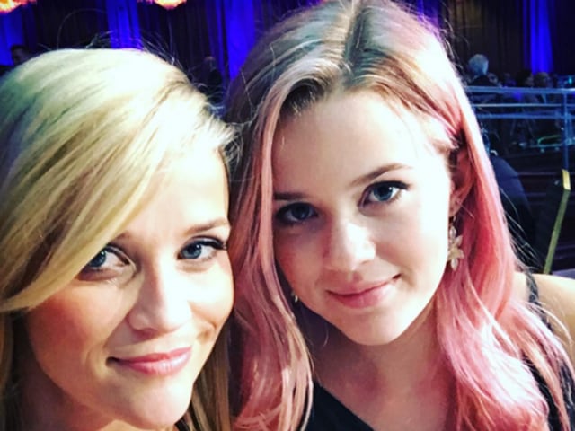 Reese Witherspoon and her 16-year-old daughter Ava Phillippe.(Instagram)