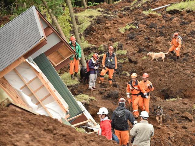 Two deadly quakes hit the same region last week, killing 42 and injuring more than 1,000. (AFP) Two deadly quakes hit the same region last week, killing 42 and injuring more than 1,000. (AFP)