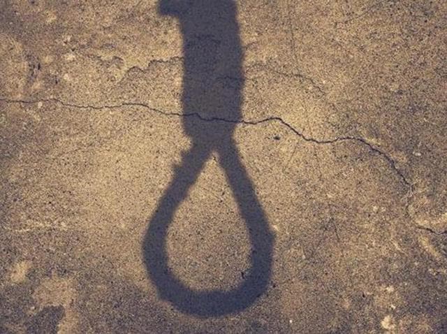 Farmer Charan Singh, 45, a resident of Kotdharmu village, committed suicide by hanging himself at his house here on Monday afternoon.(HT Photo)