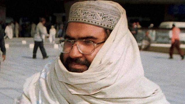 File photo of JeM chief Maulana Masood Azhar arrives at the Karachi airport in Pakistan. China has justified its decision to block India’s bid to get Azhar banned by the UN.(AP) File photo of JeM chief Maulana Masood Azhar arrives at the Karachi airport in Pakistan. China has justified its decision to block India’s bid to get Azhar banned by the UN.(AP)