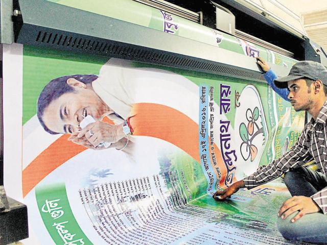 As many as 106 candidates in the fray for the third and fourth phases of the Bengal assembly elections are crorepatis, while 128 candidates have criminal cases registered against them. (PTI Photo) As many as 106 candidates in the fray for the third and fourth phases of the Bengal assembly elections are crorepatis, while 128 candidates have criminal cases registered against them. (PTI Photo)
