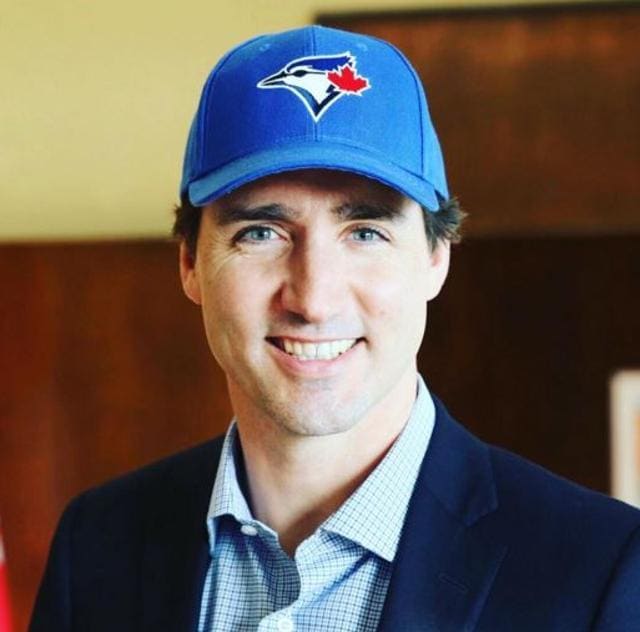 Justin Trudeau is the obligatory political entry to the list. (Instagram)