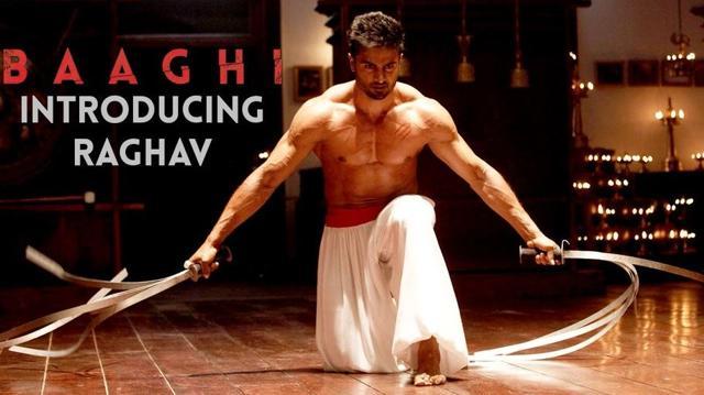 Sudheer in a still from Baaghi. (UTV)