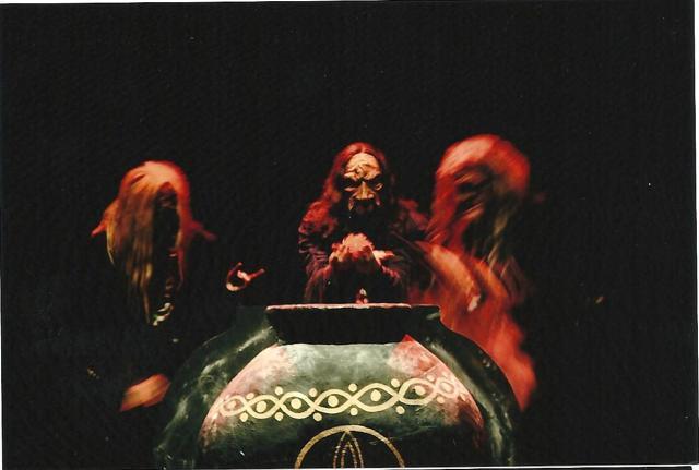 A scene from Macbeth (Photo courtesy: Alyque Padamsee) A scene from Macbeth (Photo courtesy: Alyque Padamsee)