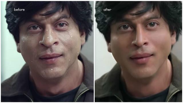 They even made his nose smaller. (YouTube) They even made his nose smaller. (YouTube)