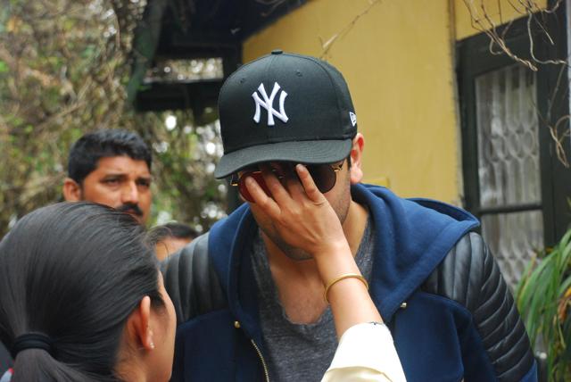 Ranbir is staying in the same hotel he stayed during the Barfi shoot. (HT Photo)
