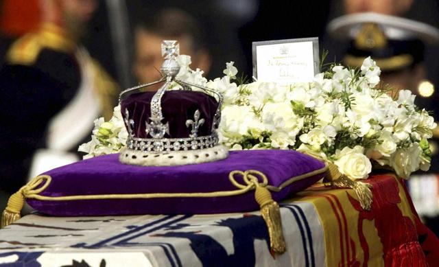 File photo of The Kohinoor diamond set in the Maltese Cross at the front of the crown made for Britain's late Queen Mother Elizabeth. (AP file photo) File photo of The Kohinoor diamond set in the Maltese Cross at the front of the crown made for Britain's late Queen Mother Elizabeth. (AP file photo)