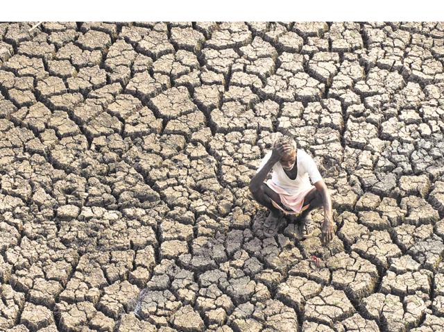 Hyderabad is facing a major water supply crisis, with all four reservoirs supplying water to the city drying up for the first time in 30 years, and water levels in the only two existing reservoirs falling.(AP Photo)