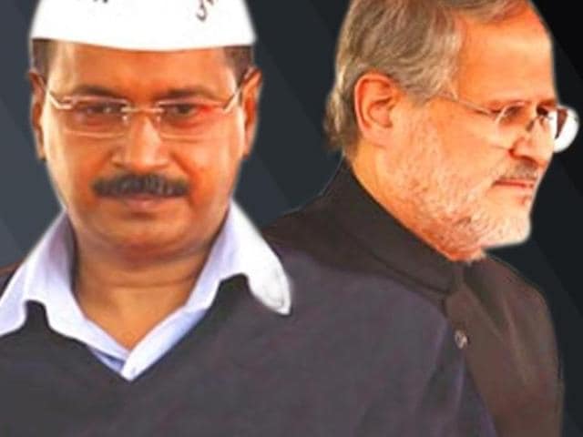 Delhi chief minister Arvind Kejriwal and Lt Governor Najeeb Jung are locked in a tussle.