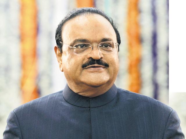 The Anti-Corruption Bureau had, in the first week of April, filed charges against former Maharashtra Deputy Chief Minister Chhagan Bhujbal and other government officials for violating norms in the construction of Maharashtra Sadan.(Hindustan Times Photo)